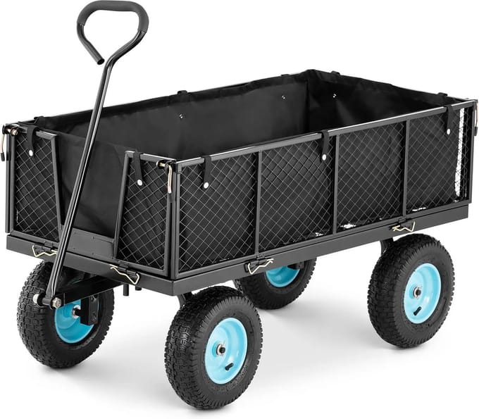 hillvert Tuinwagen - opvouwbaar - 550 kg 10090177
