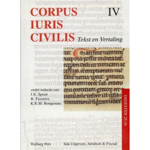 Corpus Iuris Civilis / Iv Digesten 25-34