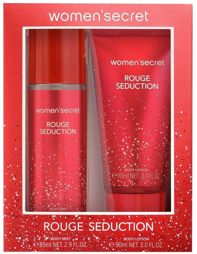Women'Secret Rouge Seduction Geschenkset Body Mist Body Lotion