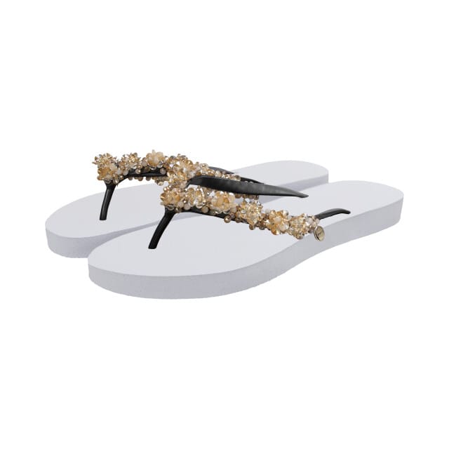 Uzurii | Teenslippers | Dames | Wit | Maat 39/40