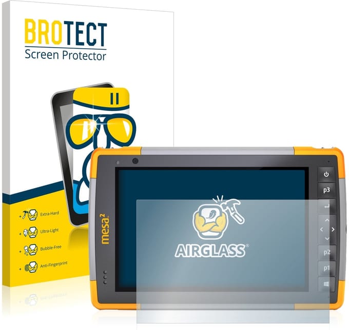 Screenprotector voor Juniper Systems Mesa 2 Rugged Tablet Beschermglas transparant