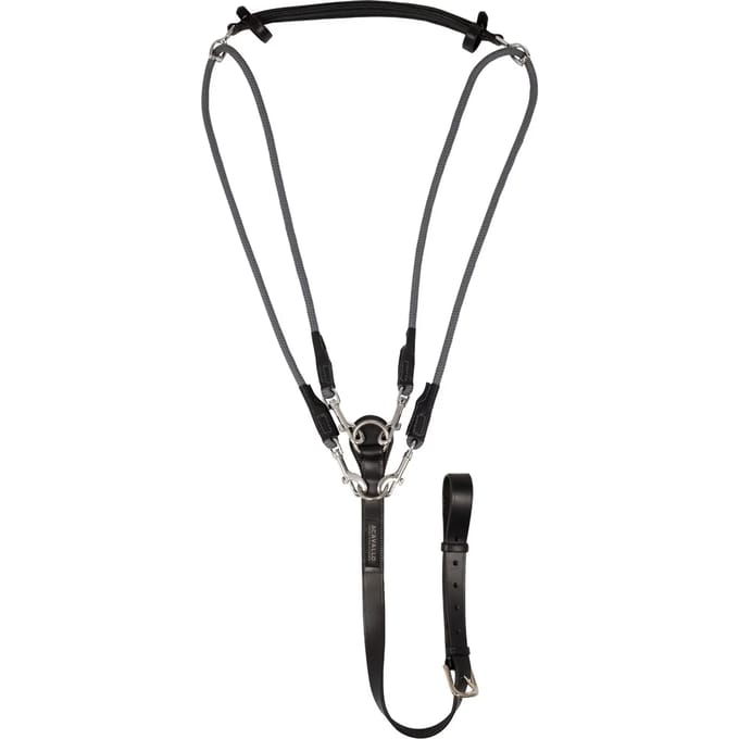 Leren en nylon gogue Acavallo Dori Italien Dori