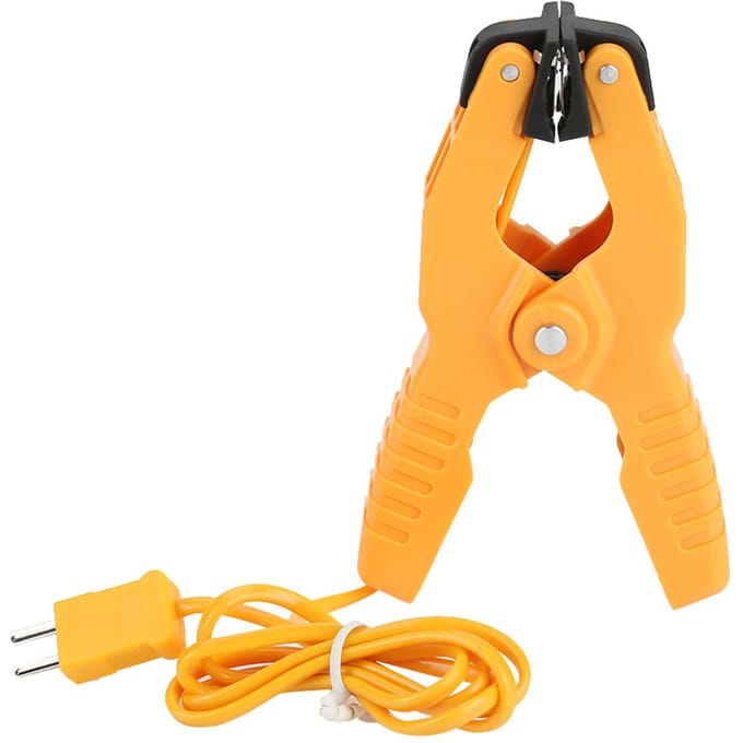 HT05 Capteur Thermocouple Type K Température Pince de Tuyau 1~38  40~200 degrés Celsius orange