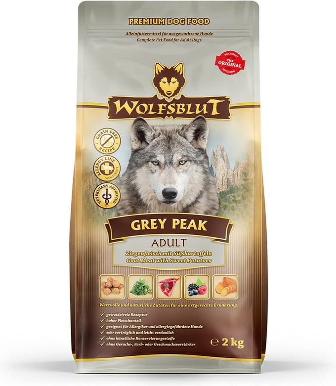 Wolfsblut Adult Grey Peak Hondenvoer 2 kg