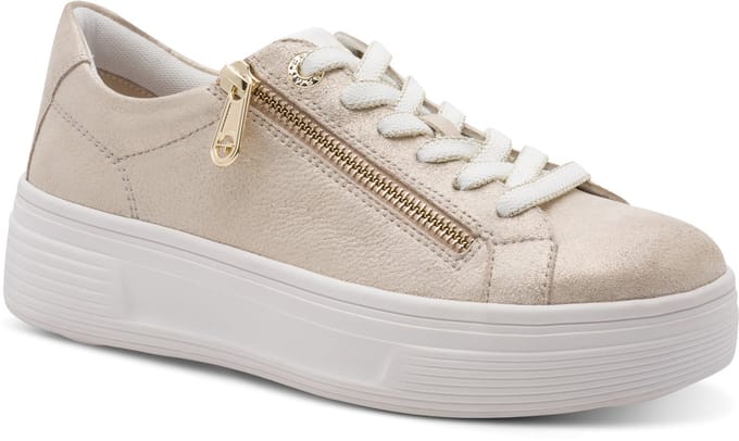 Tamaris Comfort Essentials Dames Sneakers - BEIGE GLAM