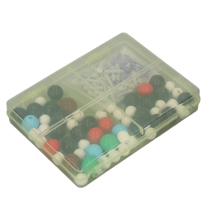 Scheikunde Moleculaire Modelset Kleurrijke PP Ballen H C O N Cl Br Moleculaire Structuur Model voor School gray