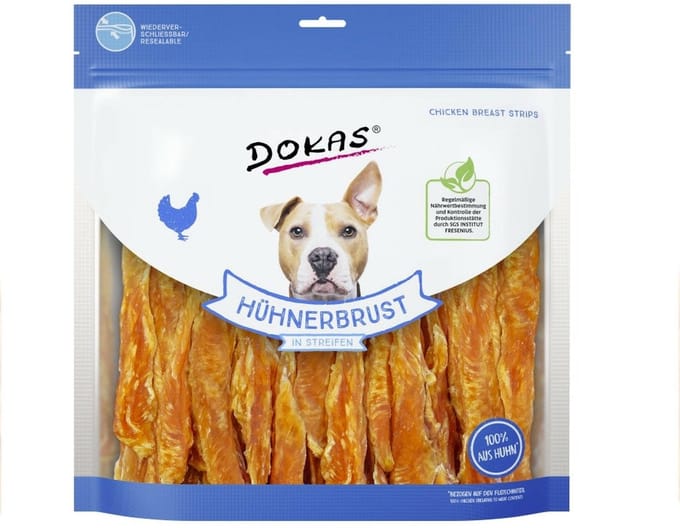 Doka's kipfilet in reepjes 900g