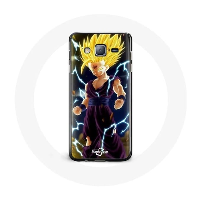 Hoesje voor samsung galaxy J3 Dragon ball z Super SSJ2 Gohan