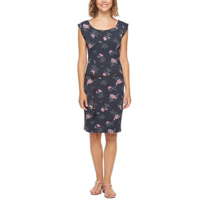 Ragwear jurk tamy Wit-M (38)