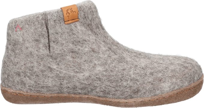 Tofvel - Mula Wolvilt Sloffen Marbled Light Grey - Maat 41
