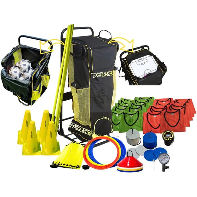 Trainingsset met bal Powershot Powercart