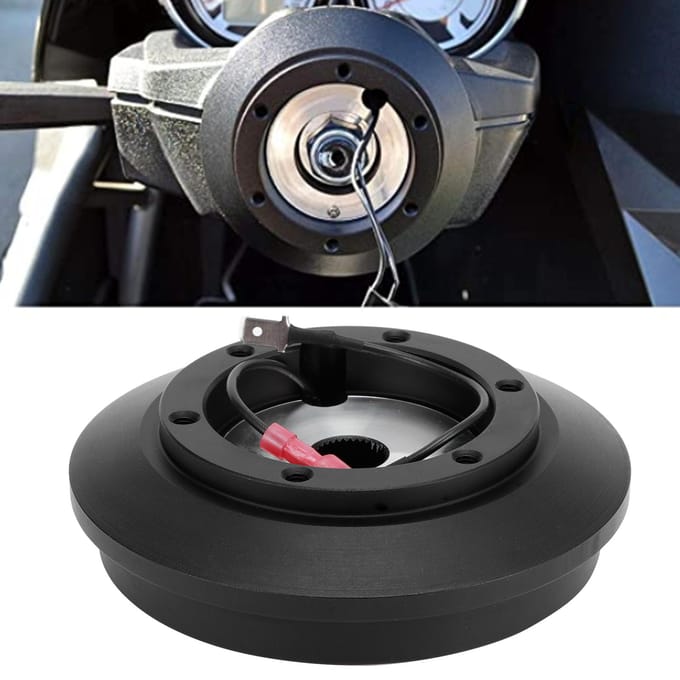 Stuurwiel Korte Naaf Adapter Connector Basis SRK?121H Geschikt voor Lexus ISGSSC black