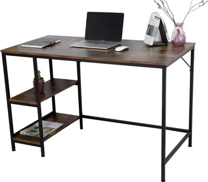 Bureau stoer industrieel design - computertafel