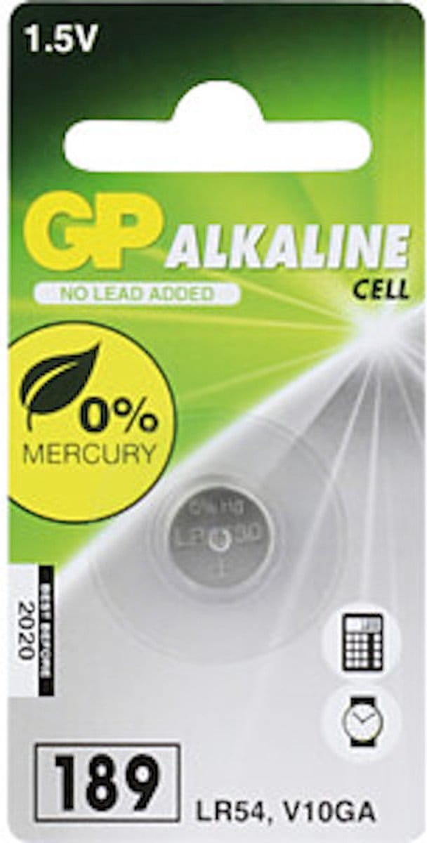 189 GP horloge batterij 1 doosje á 10 stuks