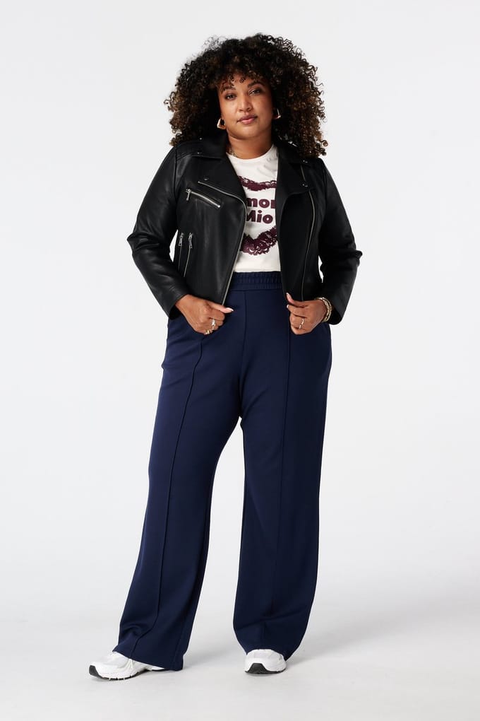 MS Mode Broek Wide leg pantalon
