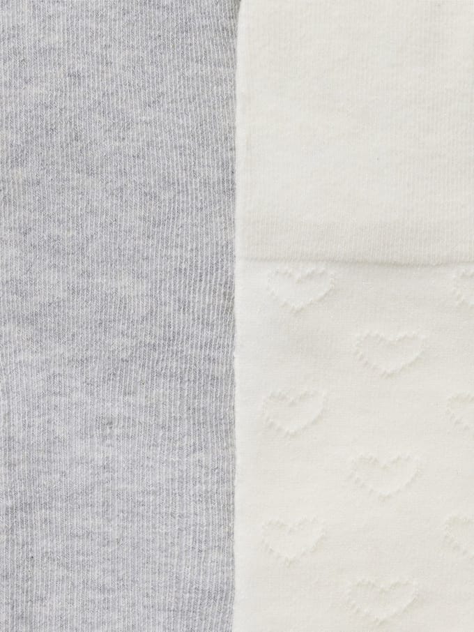 Vertbaudet Set van 2 Panty's Baby Meisje Opengebreid