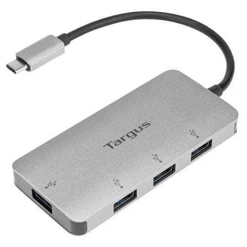 Targus USB-C to 4-Port USB-A Hub USB hub - 4 - USB 3.2 - Zilver