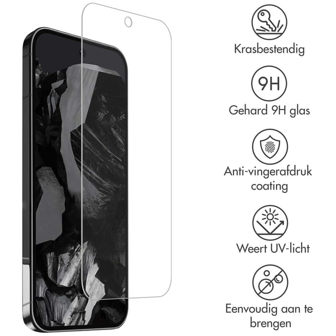 Accezz Screen Protector - Geschikt voor Google Pixel 10 Pro XL / 9 Pro XL - Gehard Glas Screenprotector