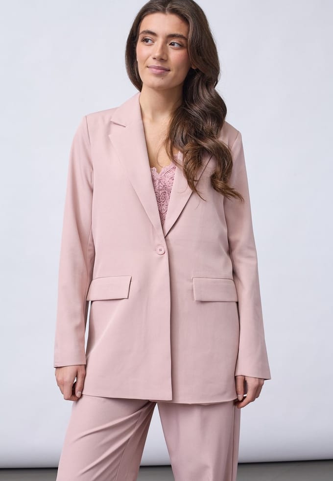 SISTERS POINT Viksa-bl - Dames Blazer - Mauve - Maat S