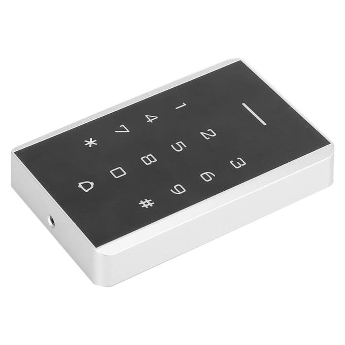 Contrôle d'accès intégré machine carte mot de passe clavier entrée porte serrure DC12 ?24V black