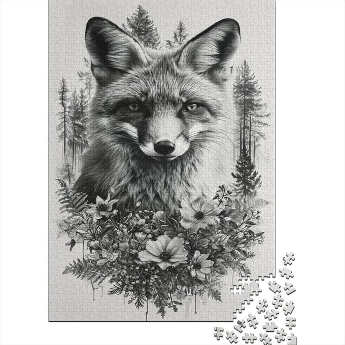 Volwassen Puzzels - Legpuzzels - Thuis Ontspanning - Premium Gerecycled Karton - 75x50cm - Stijl-3