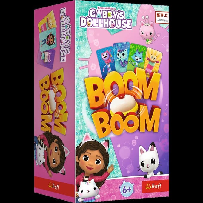 Gra rodzinna Boom Boom Koci Domek Gabi