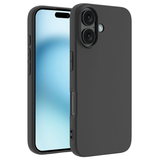 CaseBody Apple iPhone 16 Plus Slim-Fit Backcover Zwart
