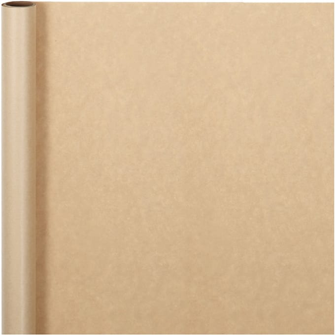 Cadeaupapier, B: 50 cm, 60 gr, beige, 5 m/ 1 rol