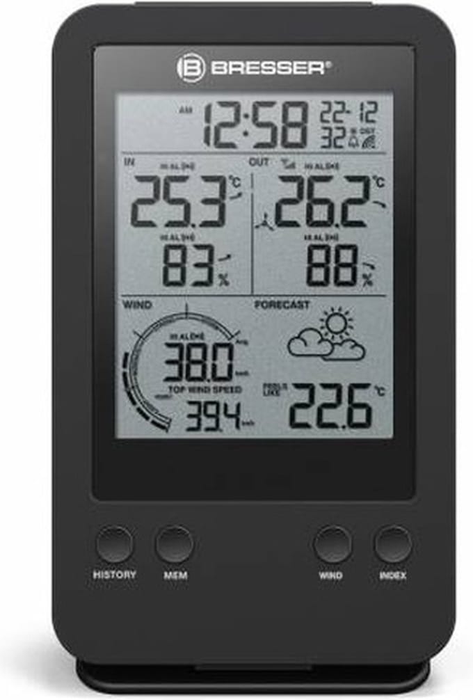 Bresser Weerstation - Basisstation - Compatibel met 7002531