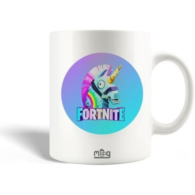 Mug en Céramique fortnite logo llama unicorn