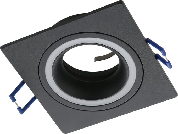 EGLO 900451, 1 gloeilamp(en), LED, GU10, IP20, Zwart, Wit