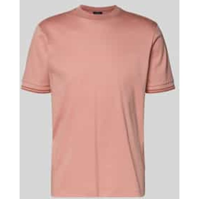 Slim fit T-shirt van zuivere katoen model 'H-TESSLER 238'