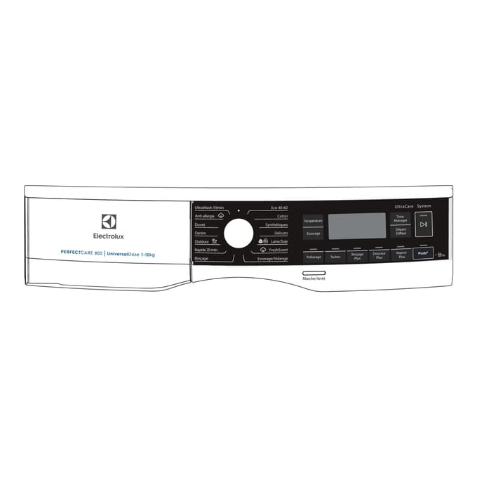 AEG controlepaneel, wit, Electrolux 140216450043