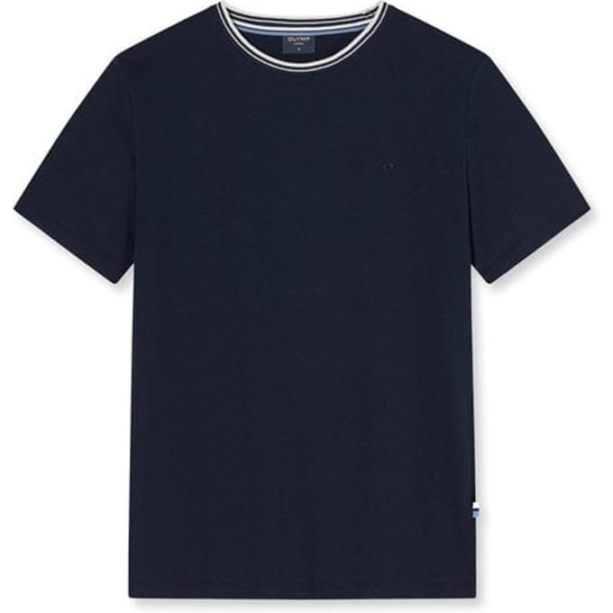 OLYMP Casual Jersey, Marineblauw