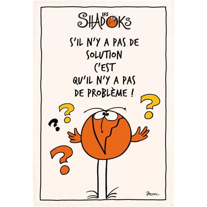 Theedoek Winkler Shadok Sans solution