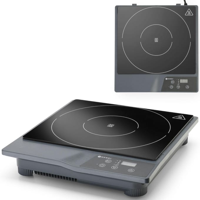 HENDI Inductiekookplaat – digitaal instelbaar – snelle reactie – 1800W – 230V