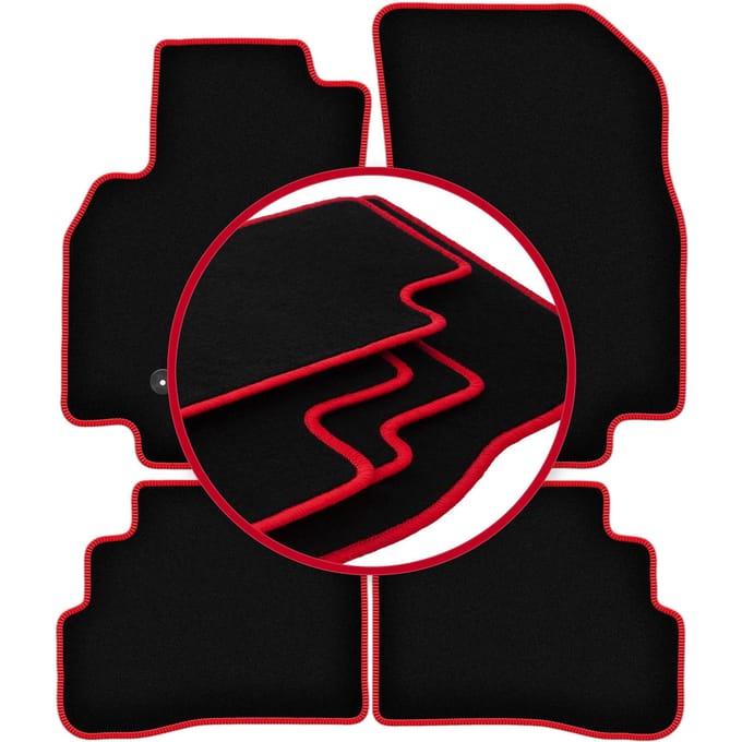 CARLUX-RED automatten voor: Chevrolet Spark IV hatchback (2015-)