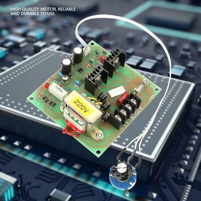 DC 220V 750W Variabele Snelheidsregelaar Gouverneur Elektromotor