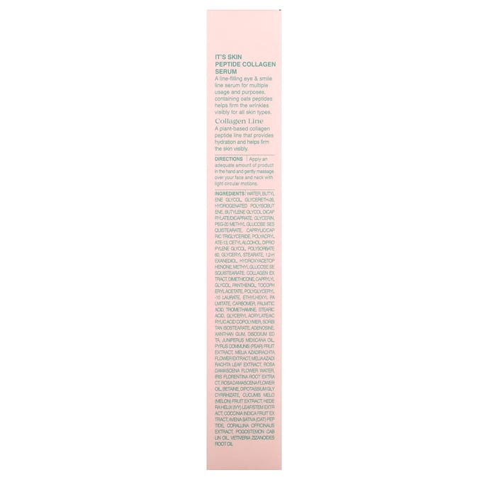 It's Skin, Peptide Collageen Serum, 1,35 fl oz (40 ml) white