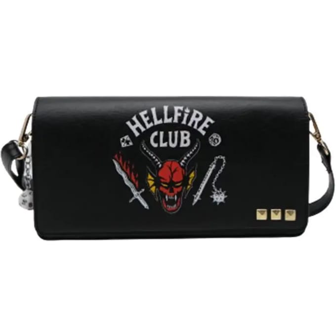 Schoudertas voor vrouwen Red Robin Gaming Stranger Things Hellfire