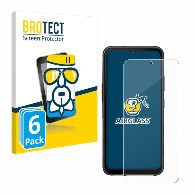 Screenprotector 6 Stuks voor Samsung Galaxy XCover 7 Pro Beschermglas transparant
