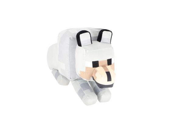 OttoSimon Minecraft pluche Wolf knuffel 44 cm speelgoed.