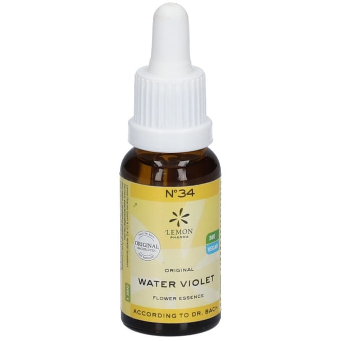 Bach Bloesem Bio N°34 Water Violet 20 Druppels