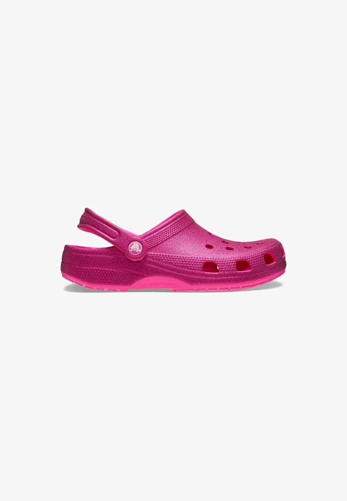 Crocs Classic Glitter Klompen Roze EU 36-37 Vrouw