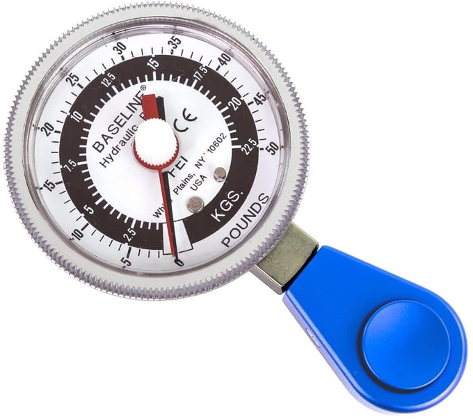 Vingerkrachtmeter - Handkrachtmeter - Kracht Meten - Hydraulisch - Tot 227 kg