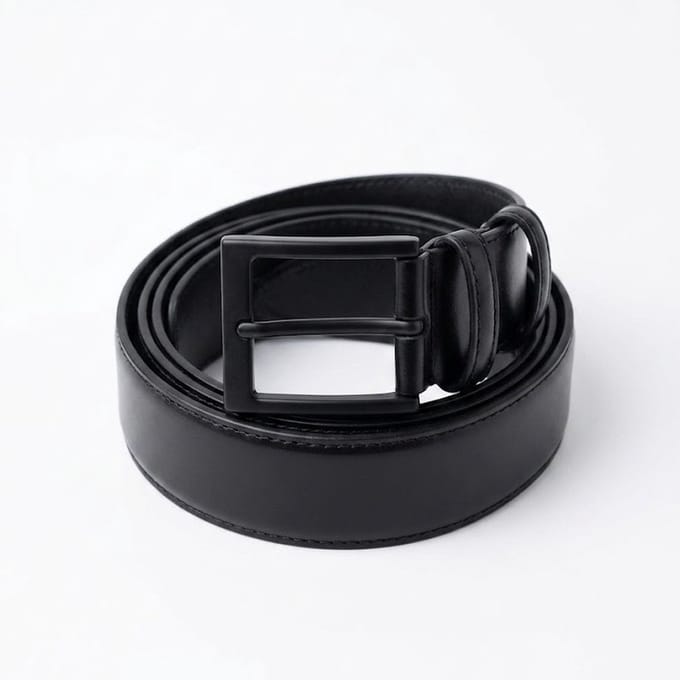 Safekeepers Riem Heren - 4-Pack - PU Leer - Gesp - 3.5 cm Breed -