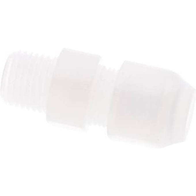 6x8mm & R1/4'' PP Rechte Slangfitting met Mannelijke Schroefdraad 10bar/145psi [2 stuks]
