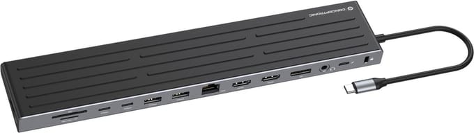 Conceptronic USB-C Dockingstation – 7-in-1 – HDMI – 4K – USB 3.2 – MacBook / Windows – Type-C Poort