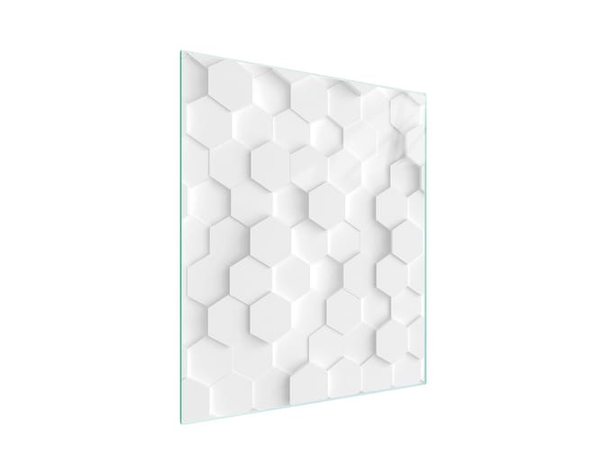 TMK ArtDeko - Snijplank Glas - 45x52 cm - Wit
