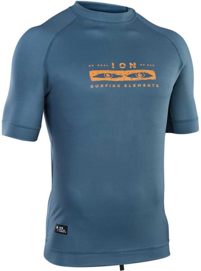 Ion Rashguard Korte Mouw Rash Guard Blauw S Man